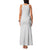 Lotu Tamaiti White Tongan Ngatu Family Matching Tank Maxi Dress and Hawaiian Shirt Polynesian Tribal Fonulei Pattern - Polynesian Pride