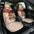 Christmas Hawaii with I'iwi Bird Car Seat Cover Aloha Mele Kalikimaka - Beige Art