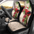 Christmas Hawaii with I'iwi Bird Car Seat Cover Aloha Mele Kalikimaka - Beige Art