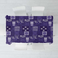 Vintage Hawaiian Quilting Patterns Tablecloth Purple Style Tribal Fabric Patchwork - Polynesian Pride