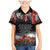 ANZAC DAY Heroes Of The Gallipoli Family Matching Mermaid Dress and Hawaiian Shirt LT9 Son's Shirt Black - Polynesian Pride