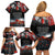 ANZAC DAY Heroes Of The Gallipoli Family Matching Off Shoulder Short Dress and Hawaiian Shirt LT9 - Polynesian Pride