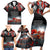 ANZAC DAY Heroes Of The Gallipoli Family Matching Short Sleeve Bodycon Dress and Hawaiian Shirt LT9 - Polynesian Pride