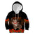 Koala and Kiwi Bird ANZAC Day Custom Kid Hoodie Soldier Style LT9 Hoodie Black - Polynesian Pride