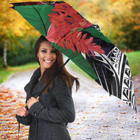 American Samoa Bald Eagle Personalized Umbrella Samoa Muamua Le Atua - Polynesian Pride