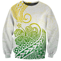 Polynesian Sweatshirt Tribal Tattoo Gradient 01 Screen Color LT9 Unisex Gradient - Polynesian Pride
