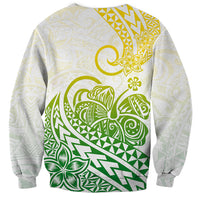 Polynesian Sweatshirt Tribal Tattoo Gradient 01 Screen Color LT9 - Polynesian Pride