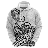Polynesian Hoodie Tribal Tattoo Black Screen Color LT9 - Polynesian Pride