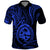 Polynesian Pride Guam Polo Shirt With Polynesian Tribal Tattoo and Coat of Arms Blue Version LT9 Blue - Polynesian Pride