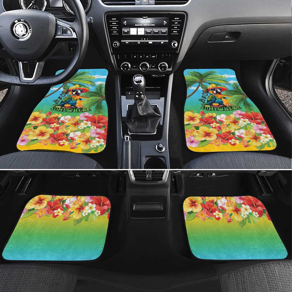 Always 5 O'clock Car Mats Hawaiian Tropical Parrot - Polynesian Pride