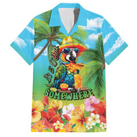 Always 5 O'clock Family Matching Tank Maxi Dress and Hawaiian Shirt Hawaiian Tropical Parrot - Polynesian Pride