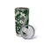 Hawaii Puakenikeni and Maile Lei Tumbler Cup Green Japanese Wave Style - Polynesian Pride