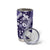 Hawaii Puakenikeni and Maile Lei Tumbler Cup Purple Japanese Wave Style - Polynesian Pride