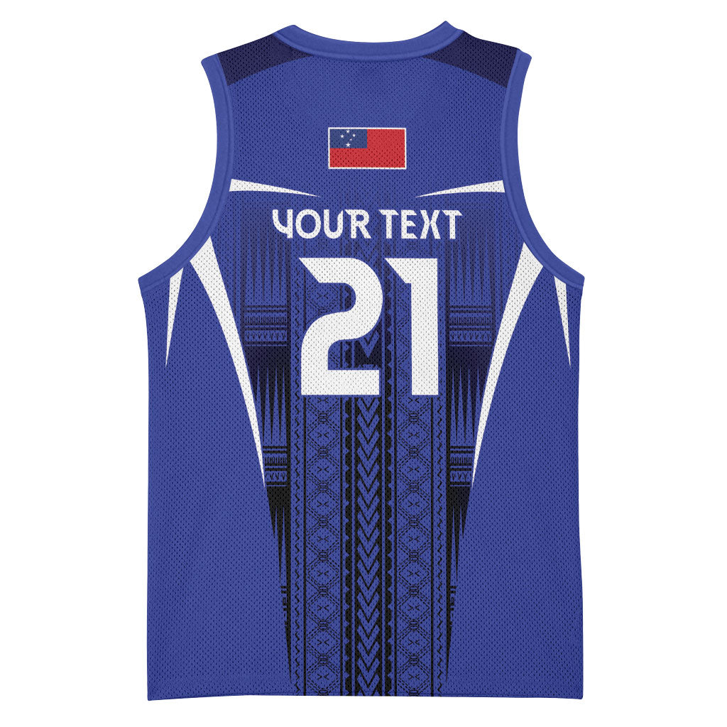 2026 Rugby Nations Series Custom Manu Samoa Basketball Jersey LT9 - Polynesian Pride