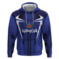 2026 Rugby Nations Series Custom Manu Samoa Hoodie LT9 Pullover Hoodie Blue - Polynesian Pride