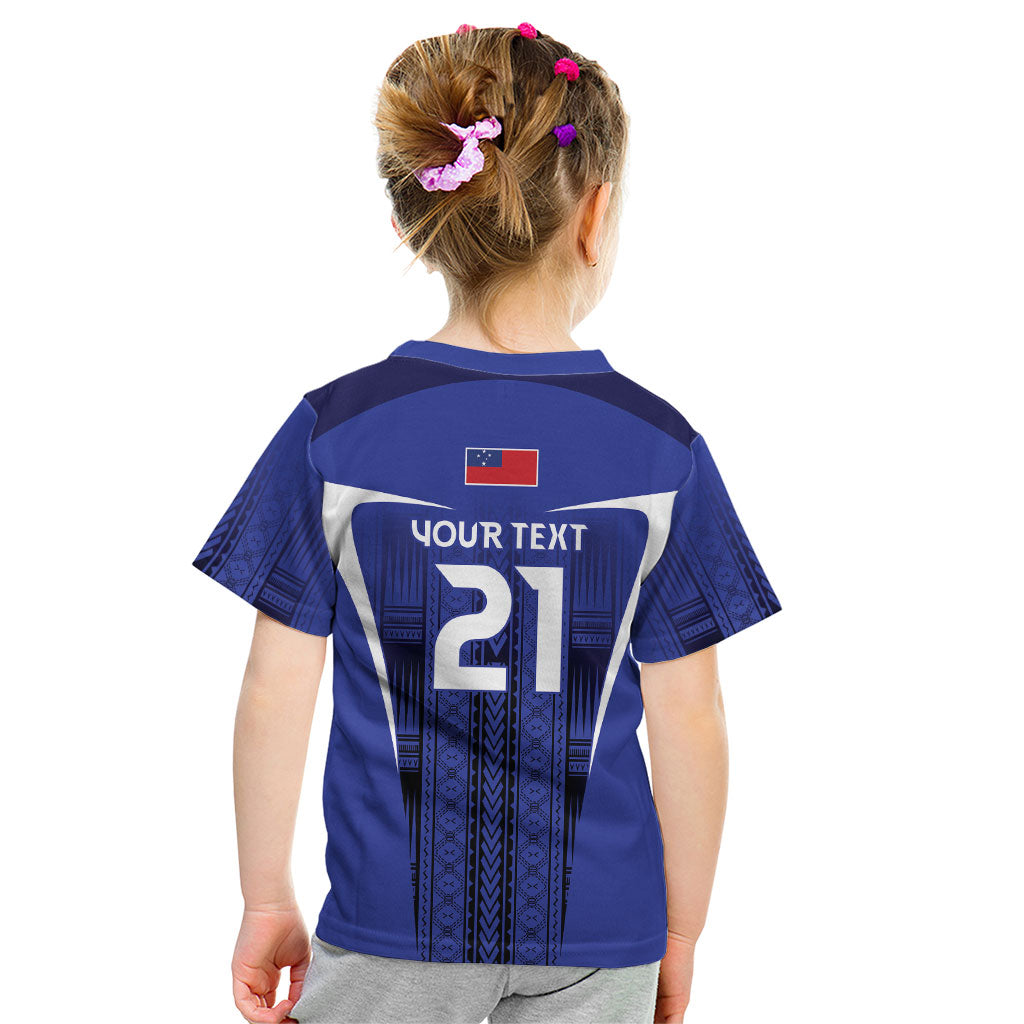2026 Rugby Nations Series Custom Manu Samoa Kid T Shirt LT9 - Polynesian Pride