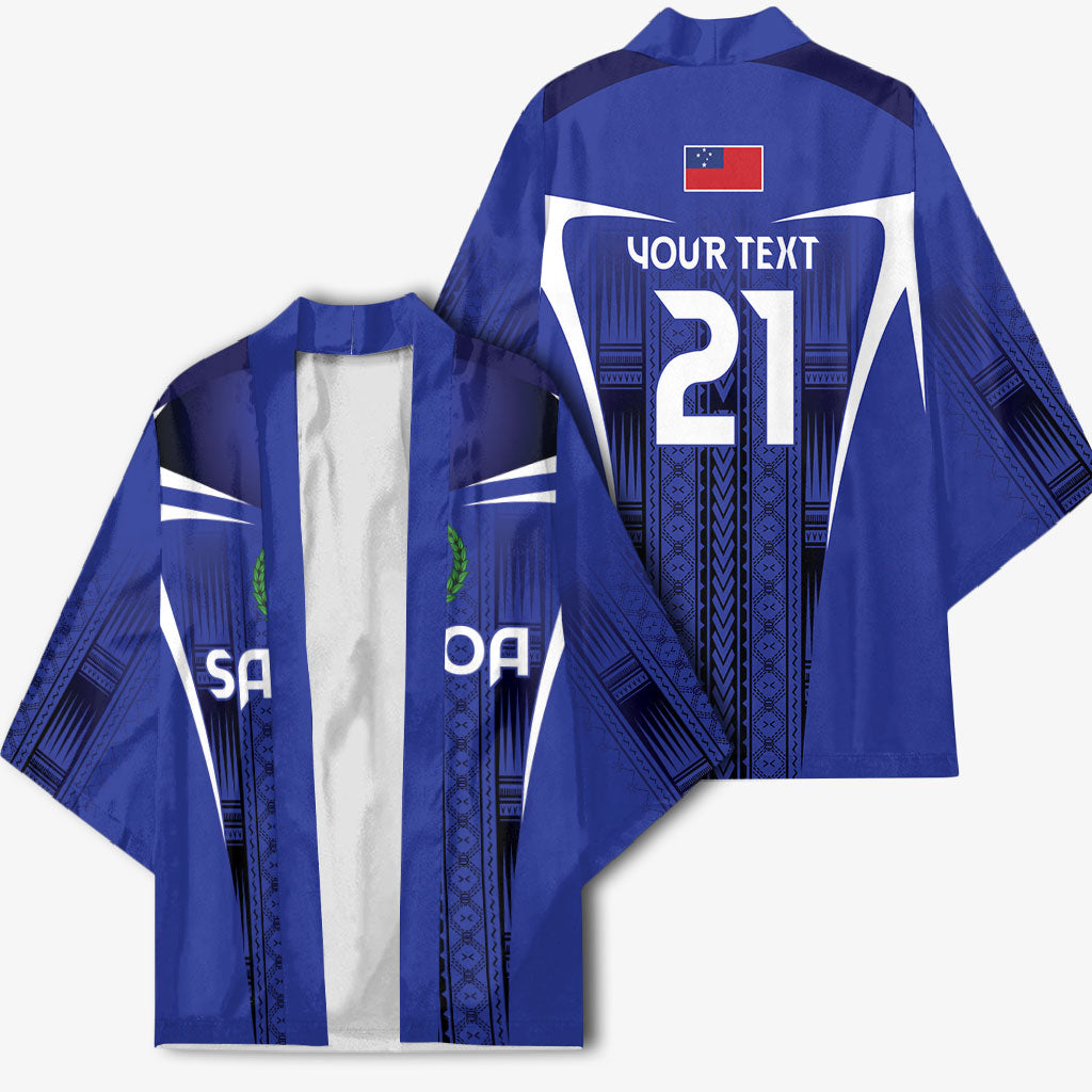 2026 Rugby Nations Series Custom Manu Samoa Kimono LT9 - Polynesian Pride