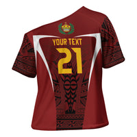 2026 Rugby Nations Series Custom Tonga Ikale Tahi Cross Shoulder Shirt LT9 - Polynesian Pride