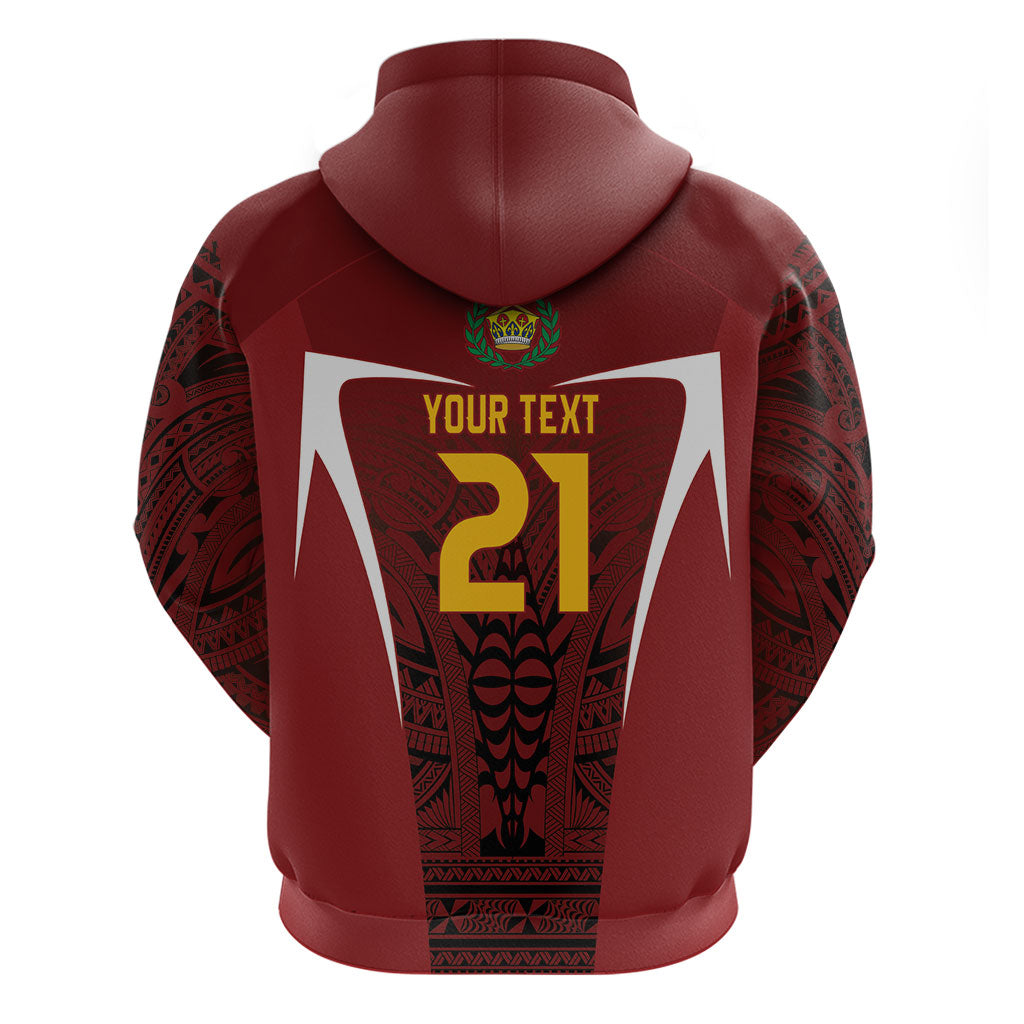 2026 Rugby Nations Series Custom Tonga Ikale Tahi Zip Hoodie LT9 - Polynesian Pride