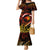 New Zealand Mermaid Dress Aotearoa Kiwi Bird Maori Fern Tattoo Arty LT9 Women Reggae - Polynesian Pride