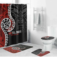 Honour The Treaty New Zealand Bathroom Set Toitu Te Tiriti Ake Ake Ake - Polynesian Pride