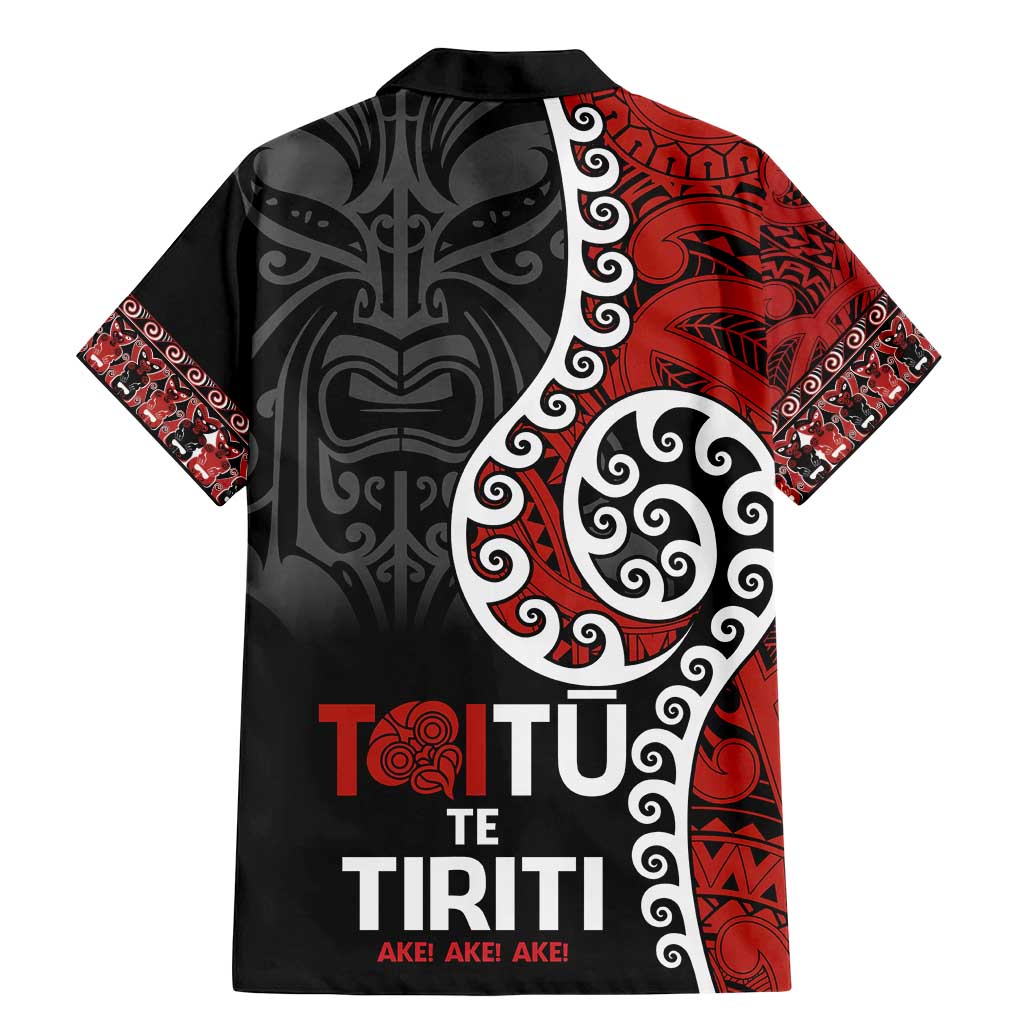 Honour The Treaty New Zealand Family Matching Mermaid Dress and Hawaiian Shirt Toitu Te Tiriti Ake!Ake!Ake! LT9 - Polynesian Pride