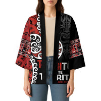 Honour The Treaty New Zealand Kimono Toitu Te Tiriti Ake Ake Ake - Polynesian Pride