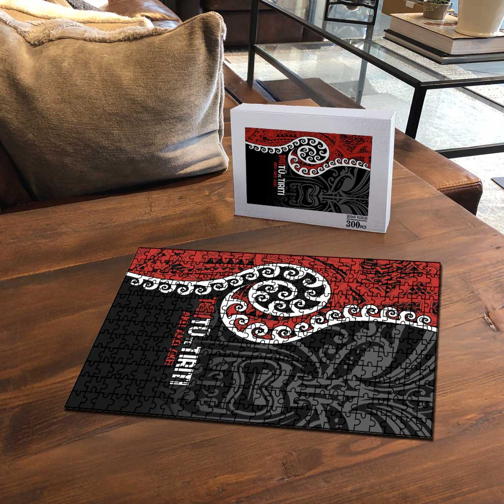 Honour The Treaty New Zealand Puzzle Toitu Te Tiriti Ake Ake Ake LT9 - Polynesian Pride