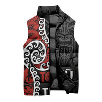 Honour The Treaty New Zealand Sleeveless Puffer Jacket Toitu Te Tiriti Ake Ake Ake LT9 - Polynesian Pride