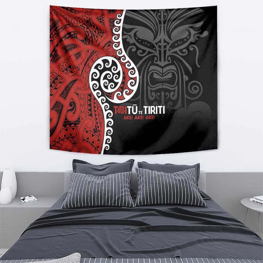 Honour The Treaty New Zealand Tapestry Toitu Te Tiriti Ake!Ake!Ake!