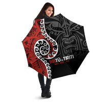 Honour The Treaty New Zealand Umbrella Toitu Te Tiriti Ake Ake Ake - Polynesian Pride
