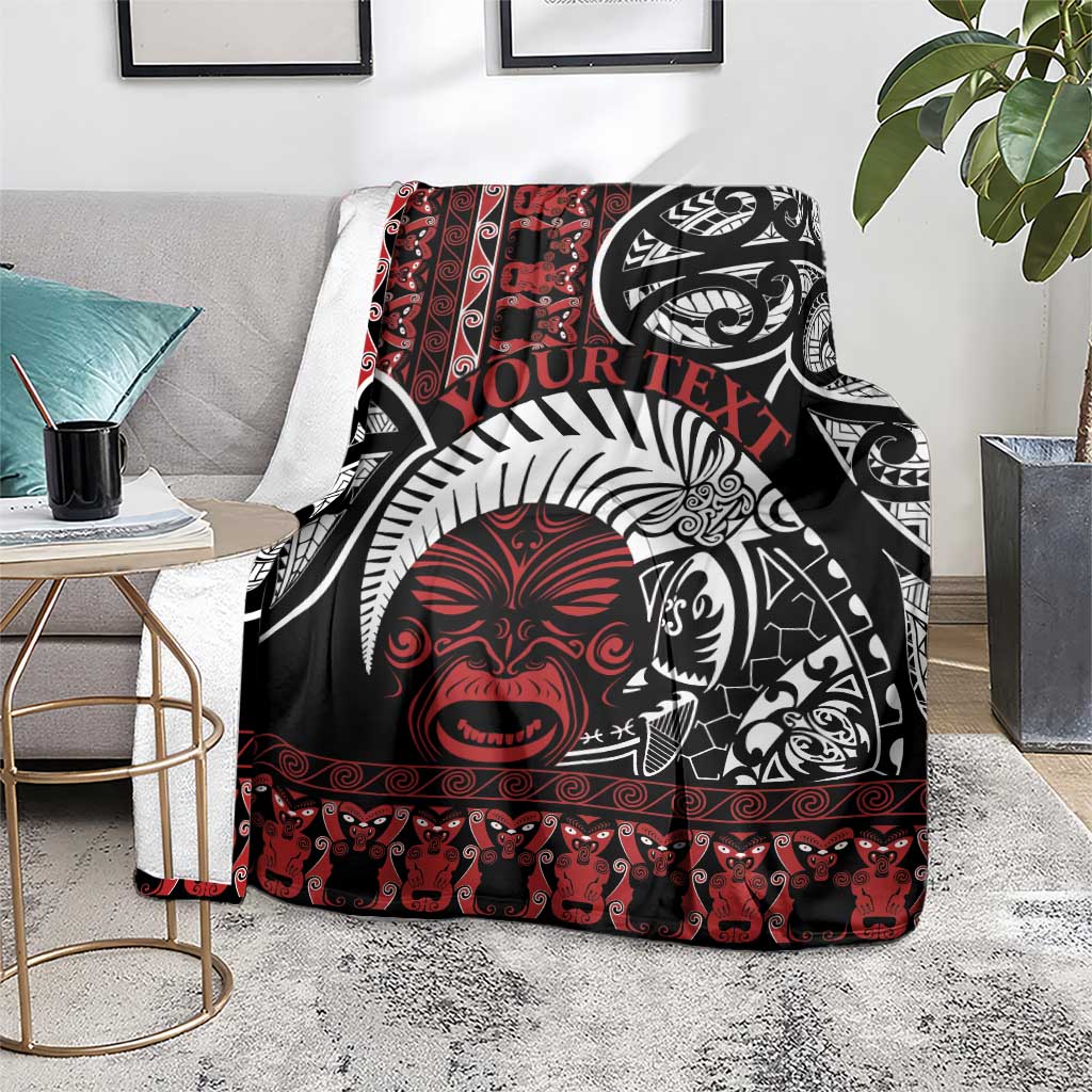 Honour The Treaty New Zealand Personalised Blanket Toitu Te Tiriti Indigenous Maori Face
