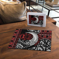 Honour The Treaty New Zealand Personalised Puzzle Toitu Te Tiriti Indigenous Maori Face - Polynesian Pride