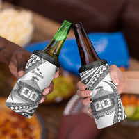 Samoa Mau Movement House Personalised 4 in 1 Can Cooler Tumbler Fa'a Samoa The Samoan Way