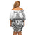 Samoa Mau Movement House Personalised Family Matching Off Shoulder Short Dress and Hawaiian Shirt Fa'a Samoa The Samoan Way