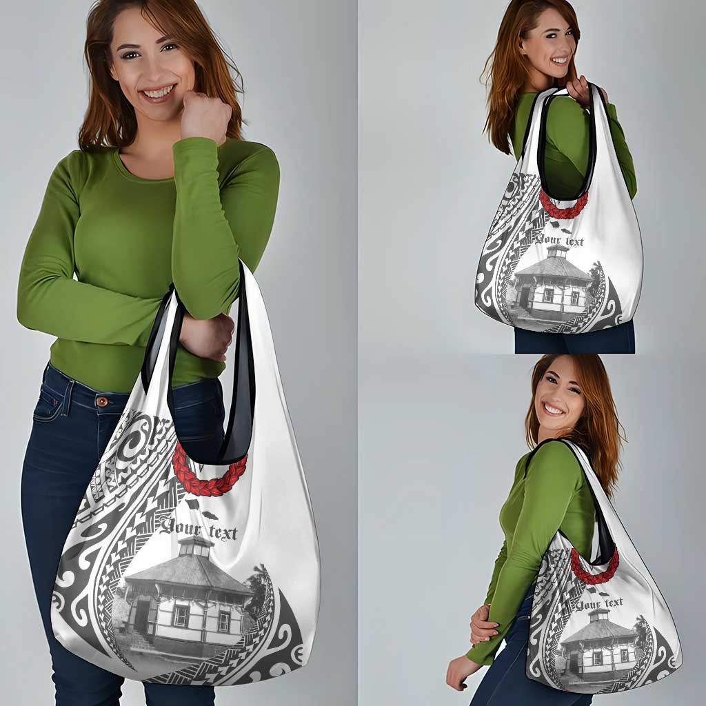 Samoa Mau Movement House Personalised Grocery Bag Fa'a Samoa The Samoan Way