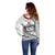 Samoa Mau Movement House Personalised Off Shoulder Sweater Fa'a Samoa The Samoan Way