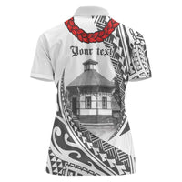 Samoa Mau Movement House Personalised Women Polo Shirt Fa'a Samoa The Samoan Way