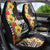 Samoa Tribal Hibiscus Flowers Car Seat Cover