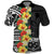 Samoa Tribal Hibiscus Flowers Polo Shirt