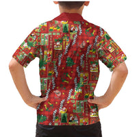 Mele Kalikimaka Pakalana Pikake Lei Family Matching Mermaid Dress and Hawaiian Shirt Hawaiian Rodeo Paniolo Omaomao Palaka - Polynesian Pride