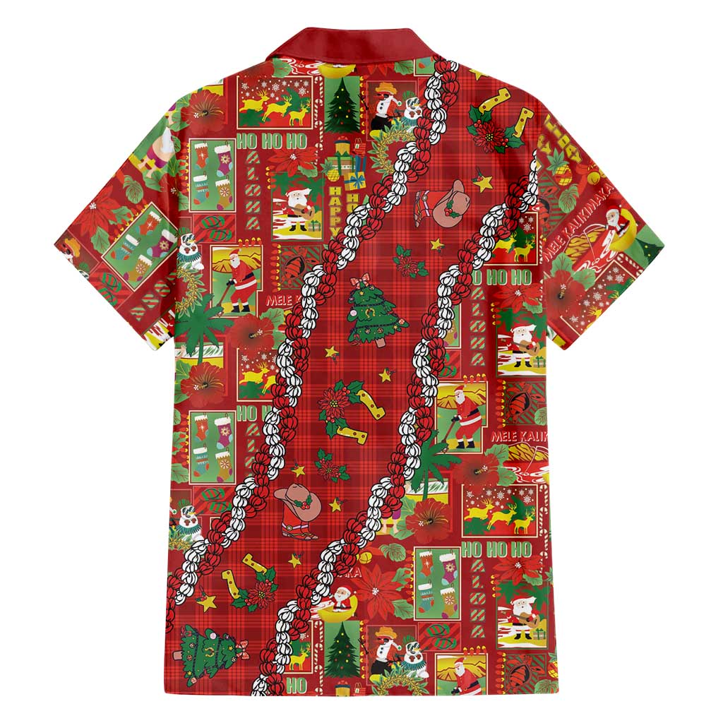 Mele Kalikimaka Pakalana Pikake Lei Family Matching Summer Maxi Dress and Hawaiian Shirt Hawaiian Rodeo Paniolo Omaomao Palaka LT9 - Polynesian Pride