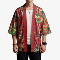 Mele Kalikimaka Pakalana Pikake Lei Kimono Hawaiian Rodeo Paniolo Omaomao Palaka - Polynesian Pride