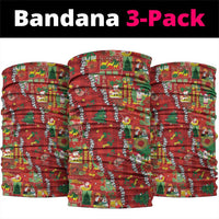 Mele Kalikimaka Pakalana Pikake Lei Neck Gaiter Hawaiian Rodeo Paniolo Omaomao Palaka - Polynesian Pride