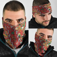 Mele Kalikimaka Pakalana Pikake Lei Neck Gaiter Hawaiian Rodeo Paniolo Omaomao Palaka - Polynesian Pride