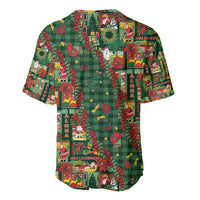Mele Kalikimaka Pakalana Pikake Lei Baseball Jersey Hawaiian Rodeo Paniolo Ulaula Palaka - Polynesian Pride
