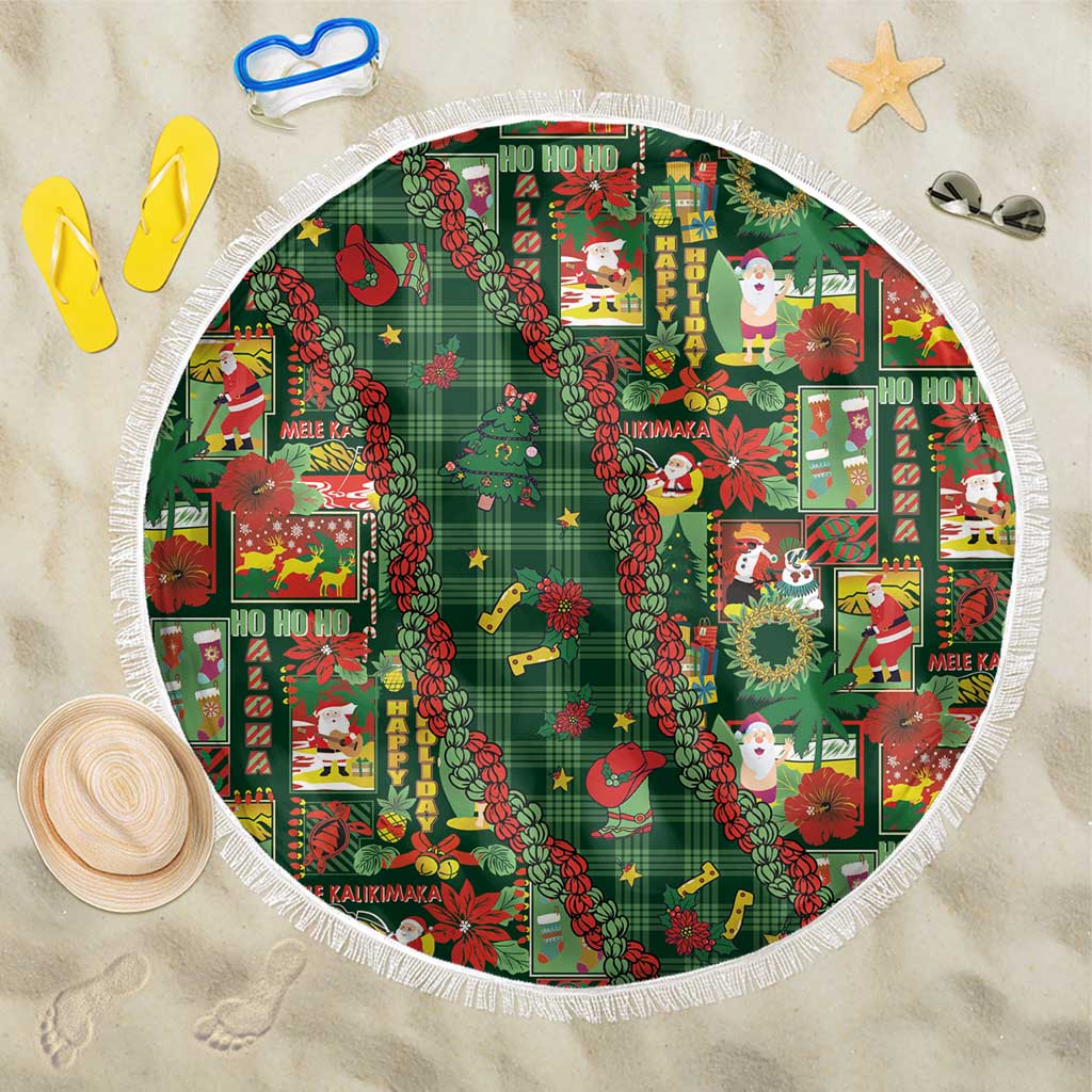 Mele Kalikimaka Pakalana Pikake Lei Beach Blanket Hawaiian Rodeo Paniolo Ulaula Palaka - Polynesian Pride
