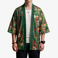 Mele Kalikimaka Pakalana Pikake Lei Kimono Hawaiian Rodeo Paniolo Ulaula Palaka - Polynesian Pride