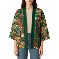 Mele Kalikimaka Pakalana Pikake Lei Kimono Hawaiian Rodeo Paniolo Ulaula Palaka - Polynesian Pride