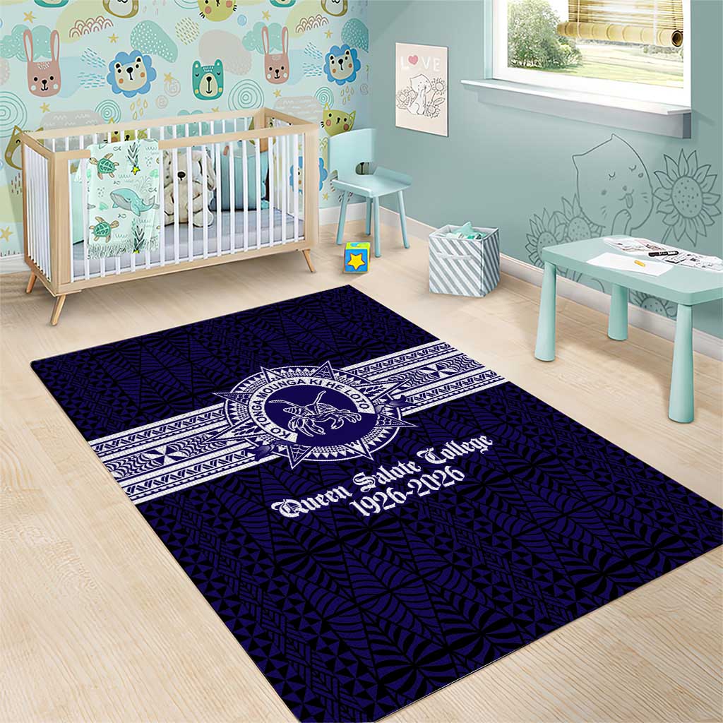 Tonga Queen Salote College 100 years Area Rug QSC 1926-2026 Tongan Pattern LT9 - Polynesian Pride